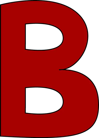 【PNG素材网-png.mixinnet.cn】png素材英文字母B