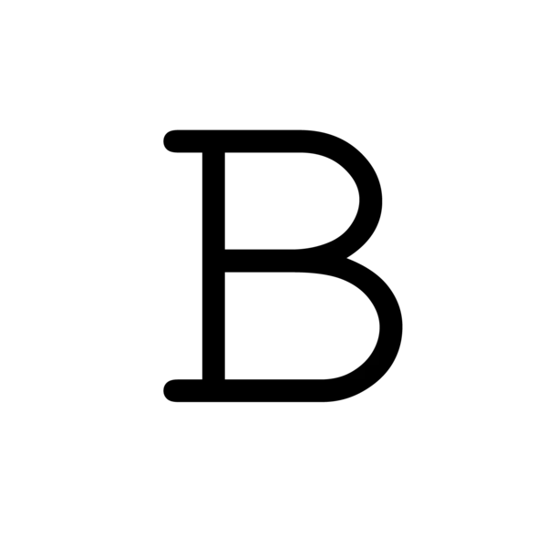 【PNG素材网-png.mixinnet.cn】png素材英文字母B