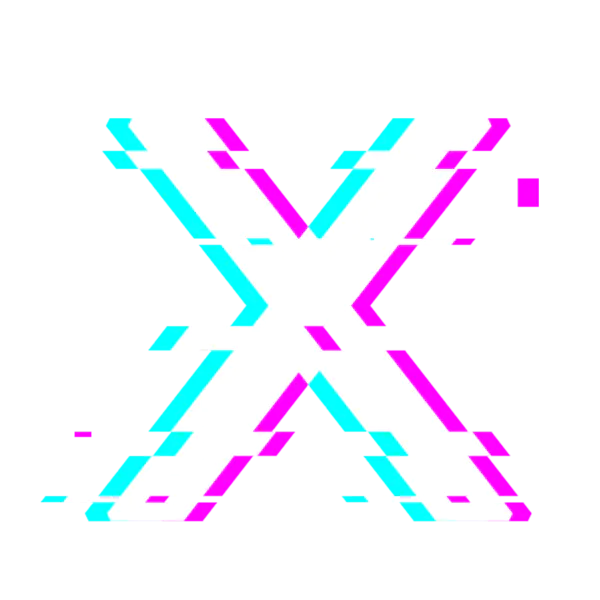 【PNG素材网-png.mixinnet.cn】抖音风格英文字母X