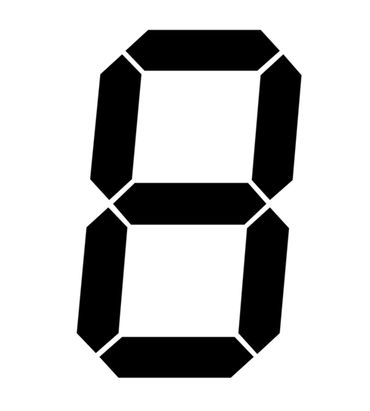 【PNG素材网-png.mixinnet.cn】数字8