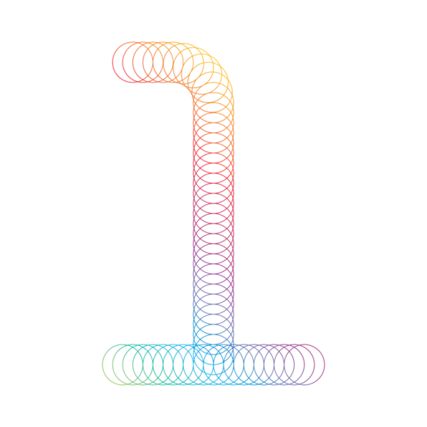 【PNG素材网-png.mixinnet.cn】数字1