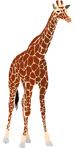 【PNG素材网-png.mixinnet.cn】长颈鹿[360x720]