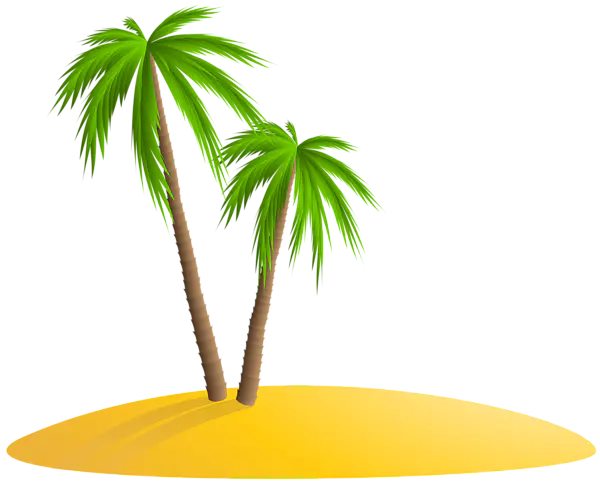 【PNG素材网-png.mixinnet.cn】棕榈树 [600x483]