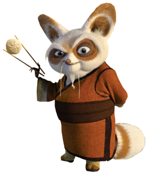 【PNG素材网-png.mixinnet.cn】动漫人物功夫熊猫