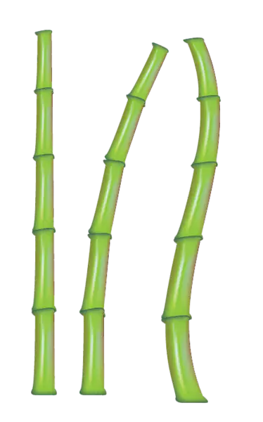 【PNG素材网-png.mixinnet.cn】绿色竹子[440x705]