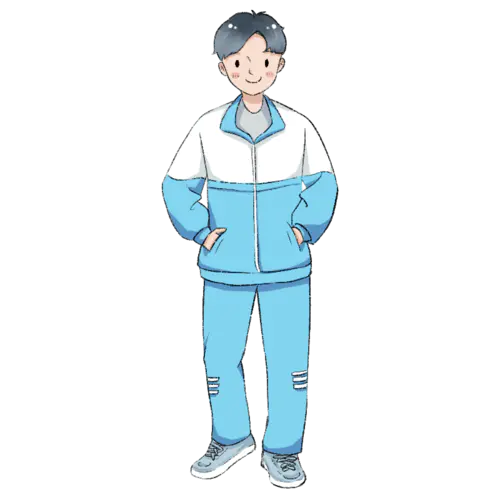 手绘-小学生开学元素