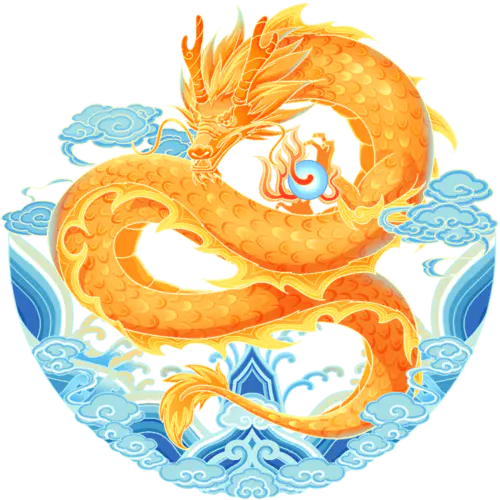 龙年春节新春新年过年除夕中国风中式龙纹元素素材