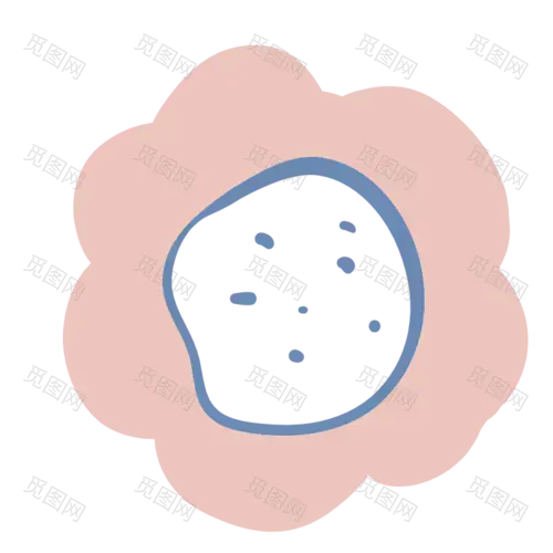 抽象风简约装饰贴纸-SVG-花朵