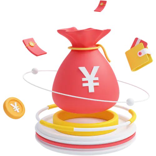 金融理财保险3D立体C4D软3D组合元素素材