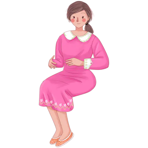 手绘-人物插画-女人