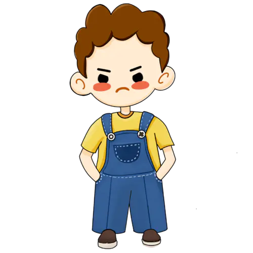 插画-小孩