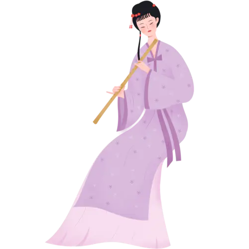 中国风人物元素主题素材