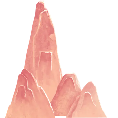 【PNG素材网-png.mixinnet.cn】中国风-七夕-山