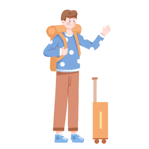【PNG素材网-png.mixinnet.cn】旅游元素旅游人物插画5