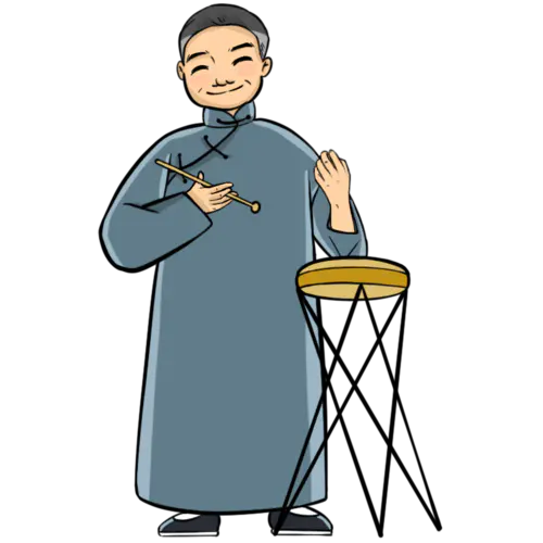 手绘-相声元素