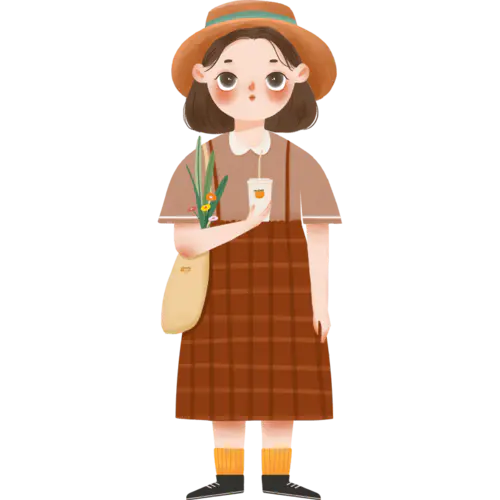 人物插画元素主题素材
