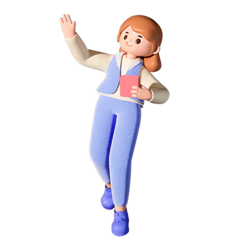 【PNG素材网-png.mixinnet.cn】卡通感3D人物元素