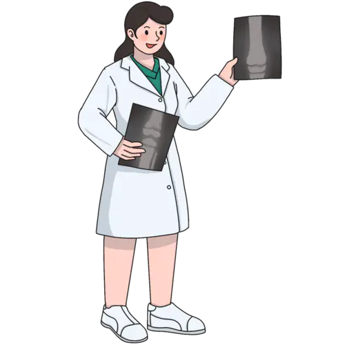 【PNG素材网-png.mixinnet.cn】手绘-医生人物元素-医生