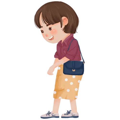 手绘-人物插画-女人1