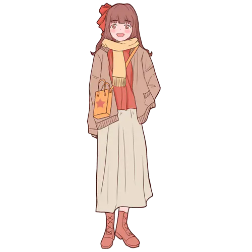 【PNG素材网-png.mixinnet.cn】卡通日系手绘人物插画