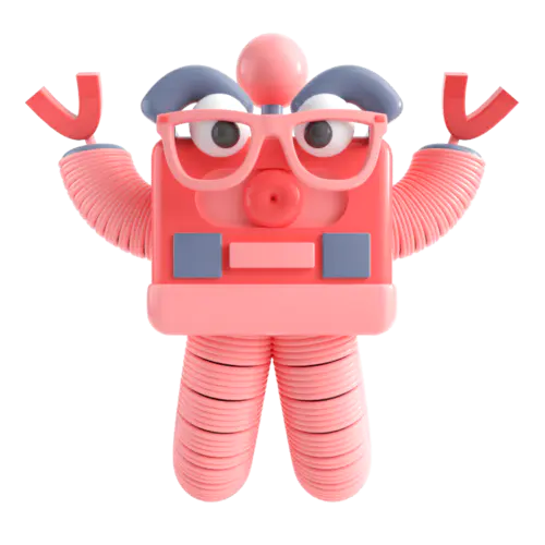 【PNG素材网-png.mixinnet.cn】C4D-机器人