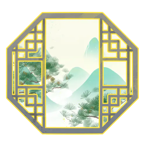 【PNG素材网-png.mixinnet.cn】中国风-建筑元素-窗户