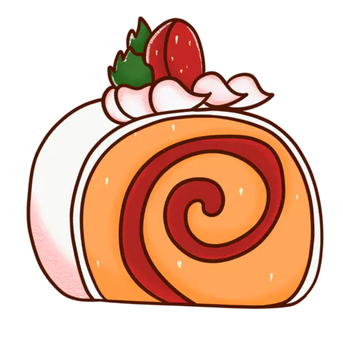 【PNG素材网-png.mixinnet.cn】手绘-流行色描边美食元素贴纸2