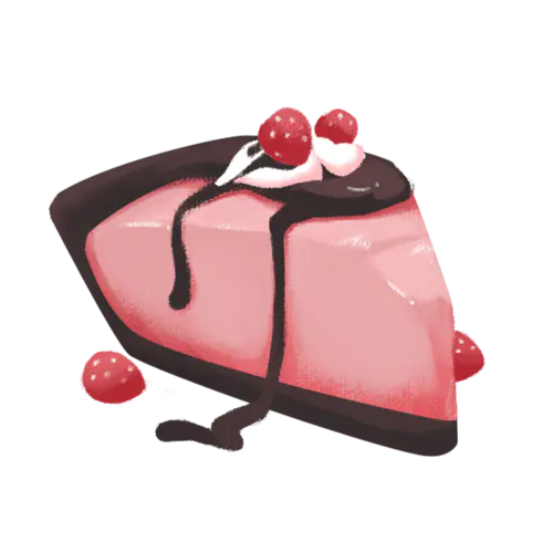 美食插画元素主题素材