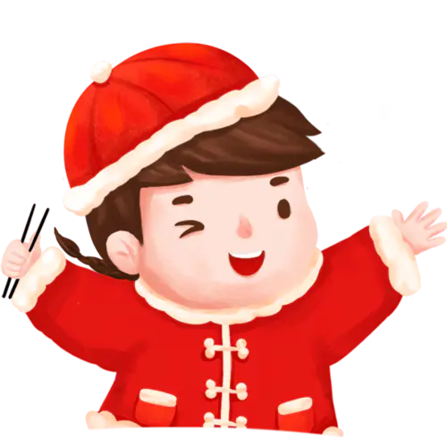 春节元素主题素材