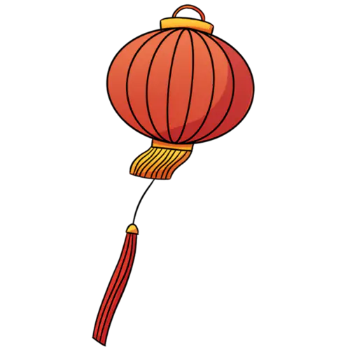春节主题元素贴纸