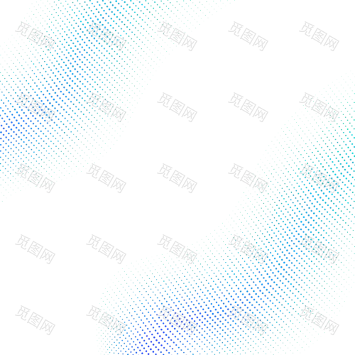 觅图网_渐变波点弥散蓝色底纹_元素13377424