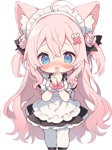 【PNG素材网-png.mixinnet.cn】q版可爱二次元人物插画-q版人物