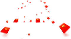 【PNG素材网-png.mixinnet.cn】红包飞起 png