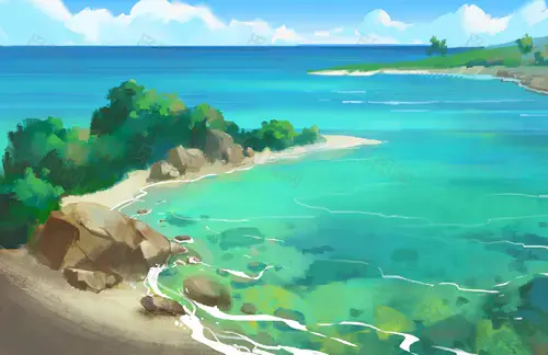 海滩海边风景