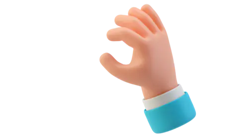 【PNG素材网-png.mixinnet.cn】卡通手势图片素材png透明元素