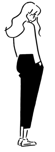 【PNG素材网-png.mixinnet.cn】手绘人_77简洁绘画黑白png元素