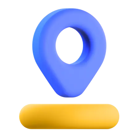 【PNG素材网-png.mixinnet.cn】Location Pin 3D