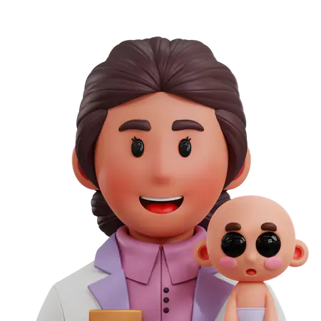 【PNG素材网-png.mixinnet.cn】PNG素材：儿科医生PNG素材