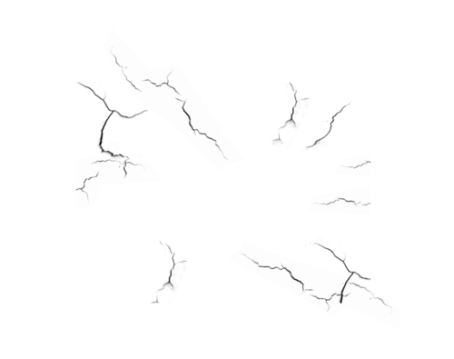 【PNG素材网-png.mixinnet.cn】地震开裂PNG素材