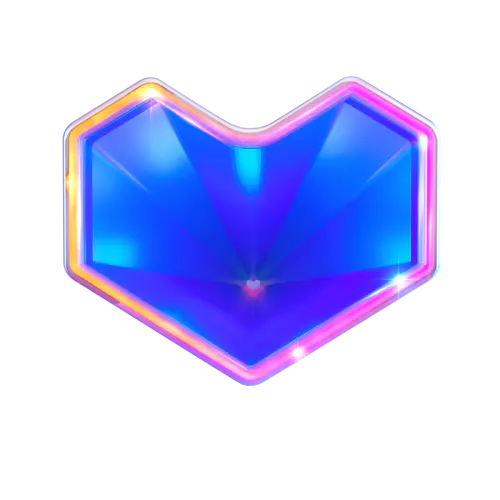 【PNG素材网-png.mixinnet.cn】HEART蓝色霓虹创建设计集免抠元素