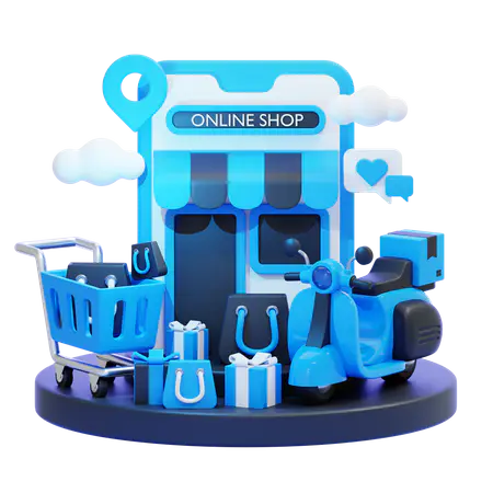 【PNG素材网-png.mixinnet.cn】网上购物