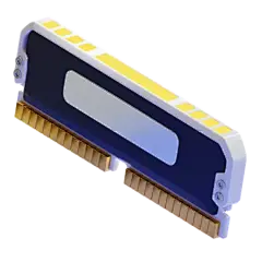 【PNG素材网-png.mixinnet.cn】RAM  3D Icon