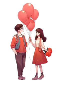【PNG素材网-png.mixinnet.cn】七夕手绘38