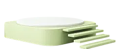 【PNG素材网-png.mixinnet.cn】绿色3D立体台面舞台展台圆台png  (95)