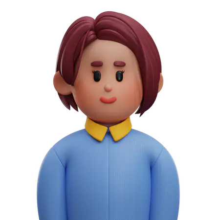 【PNG素材网-png.mixinnet.cn】女孩头像