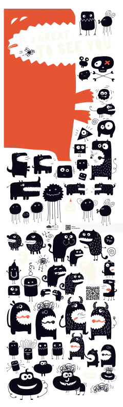 【PNG素材网-png.mixinnet.cn】Little-Monsters-Creator万圣节卡通人物怪兽元素_PNG：