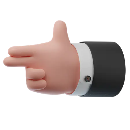 【PNG素材网-png.mixinnet.cn】手枪手势