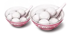 【PNG素材网-png.mixinnet.cn】免扣背景PNG素材#汤圆素材#