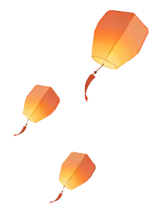 【PNG素材网-png.mixinnet.cn】中秋孔明灯
