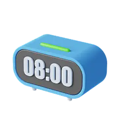 【PNG素材网-png.mixinnet.cn】model_work_clock